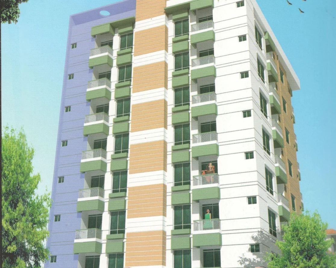 Architectural perspective of Dhaka Garden