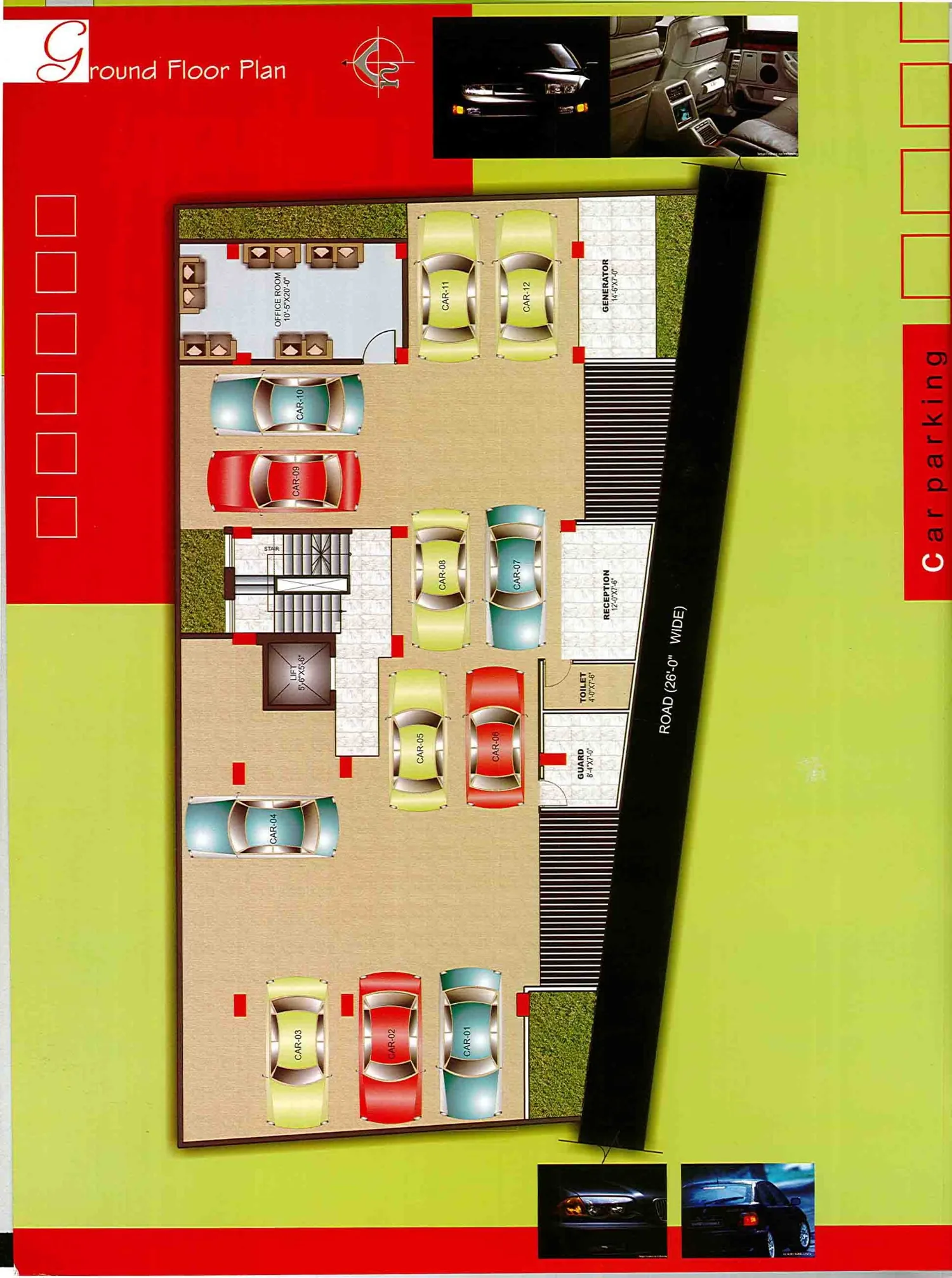 Dilruba Garden ground floor plan