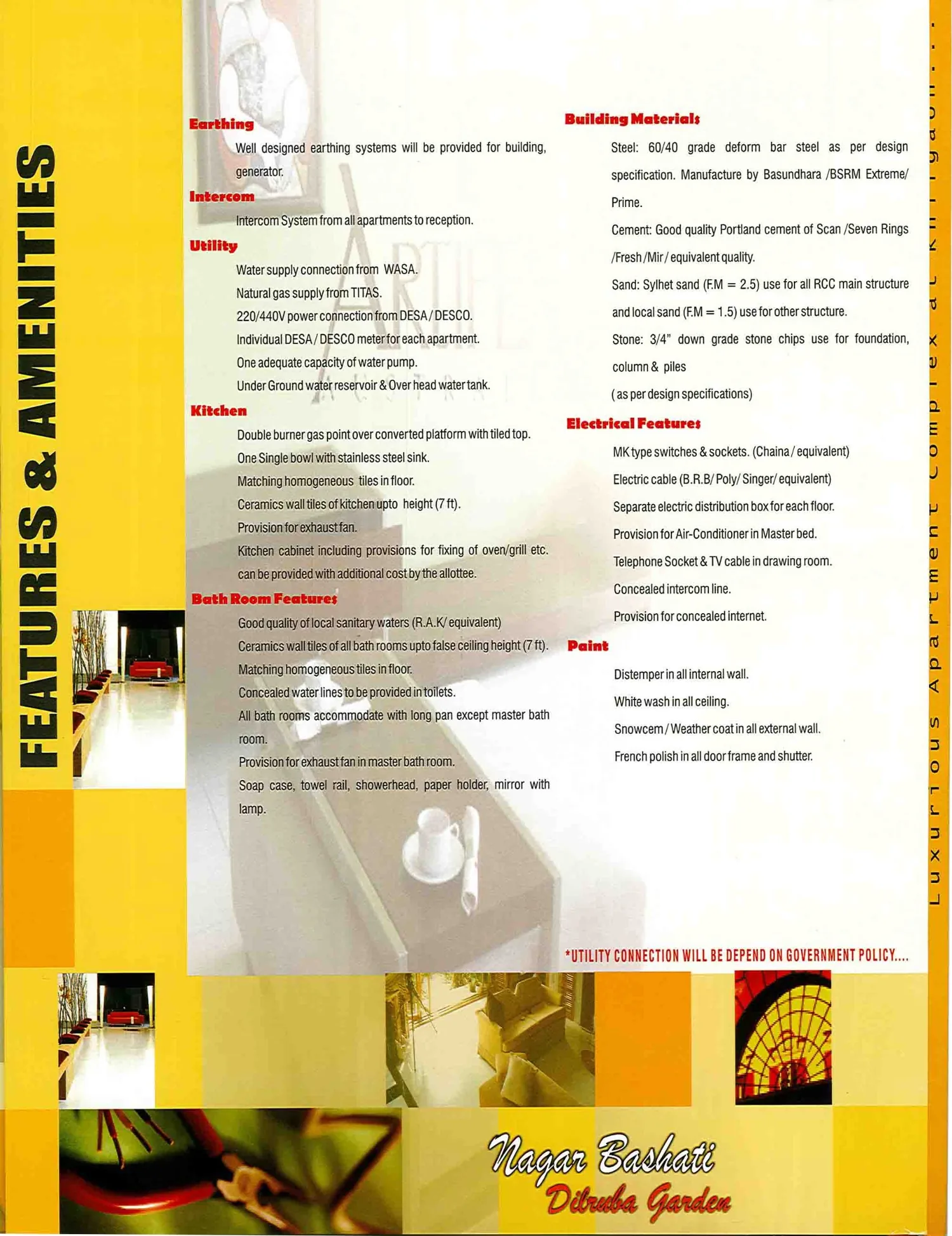 Dilruba Garden features and amenities