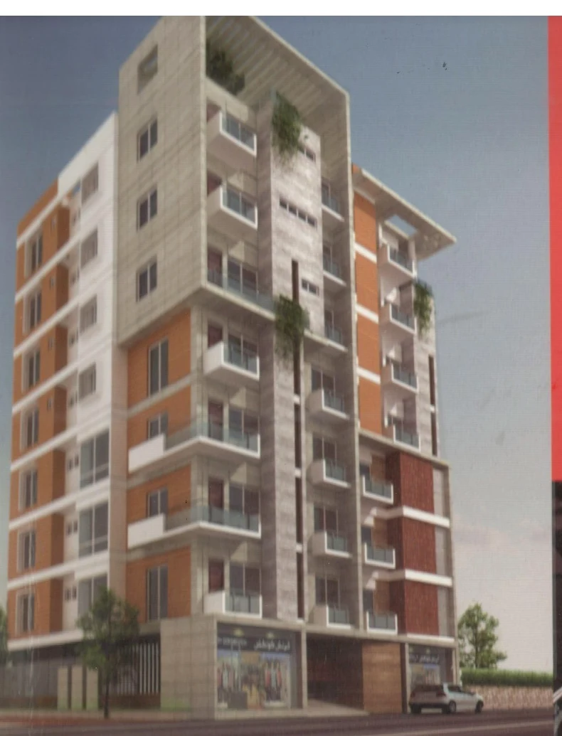 Architectural perspective of Siraj Villa